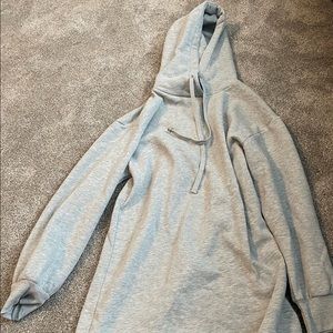 Zara oversized grey sweatshirt